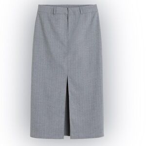 H&M Tailored Pinstripe Skirt NWT
